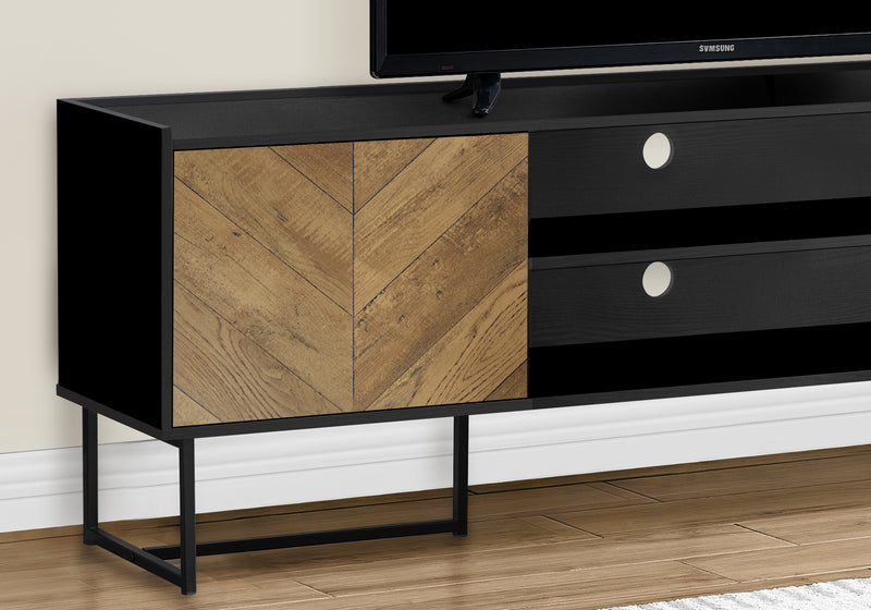 Meuble TV 72" - Console moderne avec meuble de rangement - Design contemporain