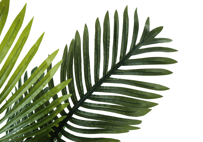 Palmier artificiel de 61 cm de haut – Toucher réel, verdure décorative d&