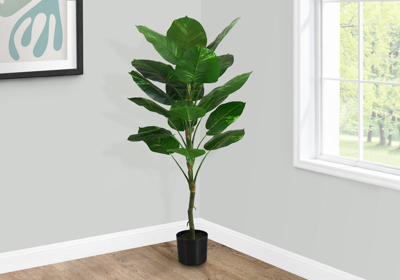 54" Dieffenbachia Tree: Real Touch, Perfect Decorative Floor Greenery