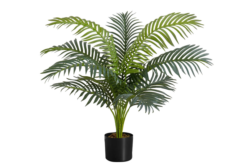 Palmier artificiel de 34 po de haut – Fausse plante d&