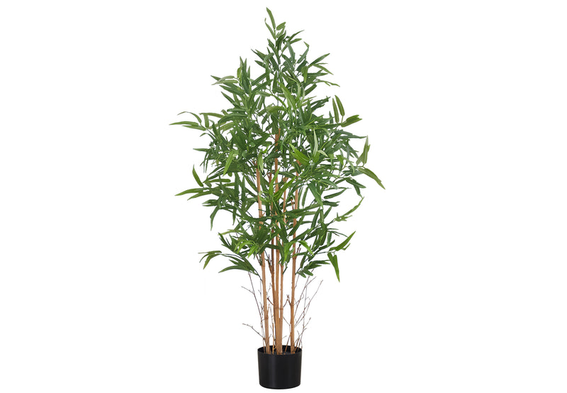 Faux bambou de 127 cm de haut : plante artificielle d&