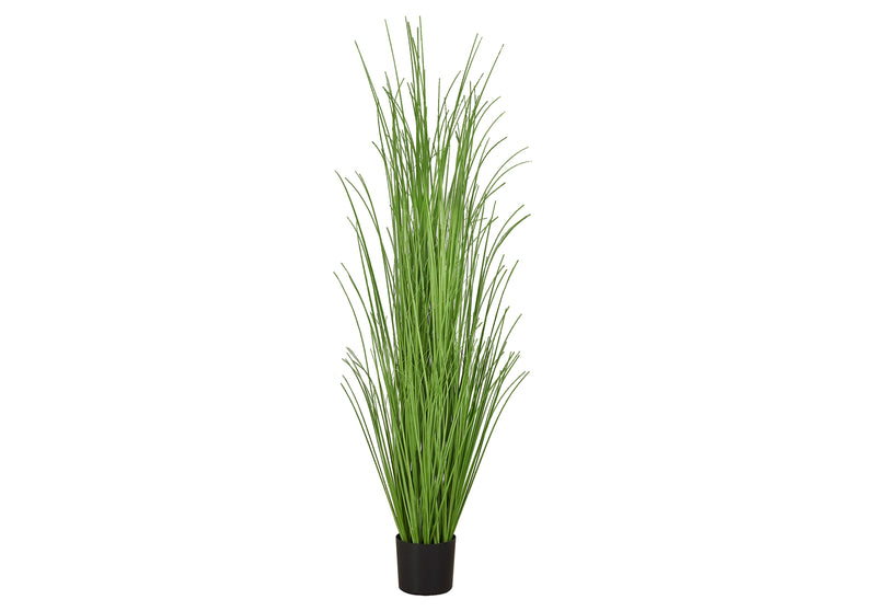 47" Tall Artificial Grass Tree: Indoor Faux Floor Plant, Real Touch, Greenery Decor