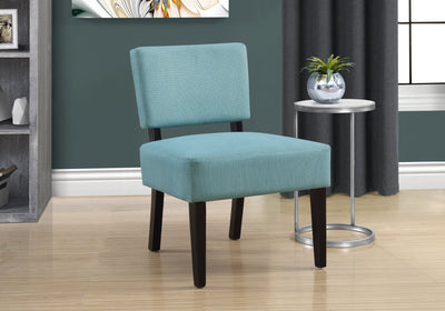 Accent Chair - Teal Fabric - I 8279