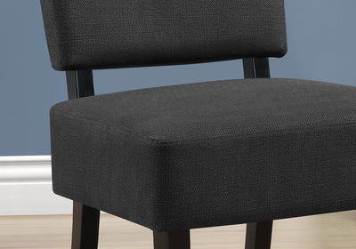 Accent Chair - Dark Grey Fabric - I 8283