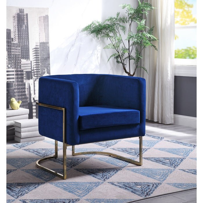 Navy Betto Collection Accent Chair - MA-1136NV-1