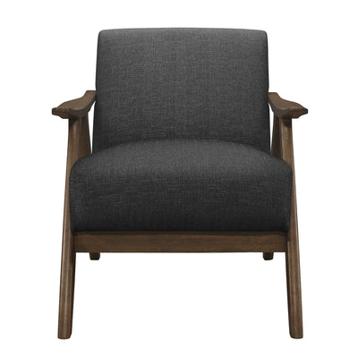 Damala Dark Grey Accent Chair - MA-1138DG-1