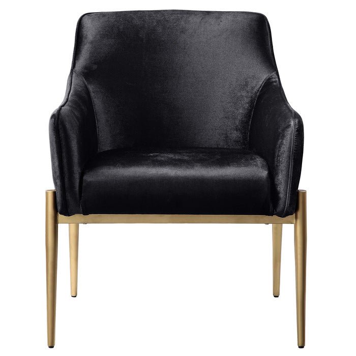 Black Cara Collection Accent Chair - MA-1139BK-1