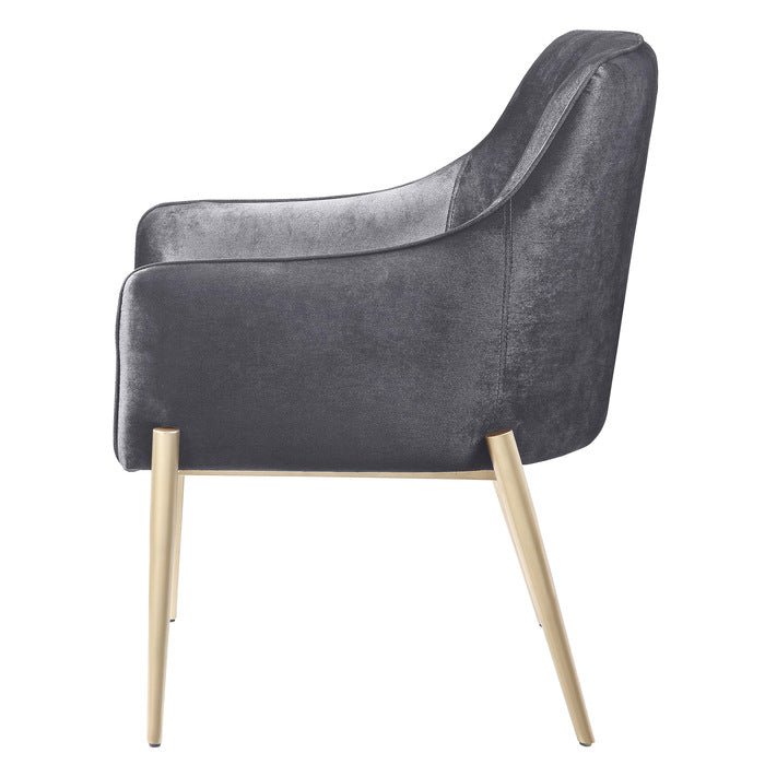 Grey Cara Collection Accent Chair - MA-1139GY-1