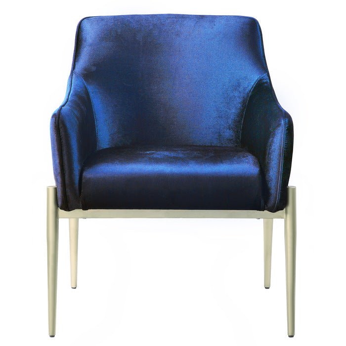 Navy Cara Collection Accent Chair - MA-1139NV-1