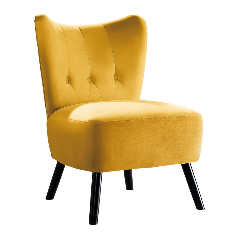 Imani Collection Yellow Accent Chair - MA-1166YW-1