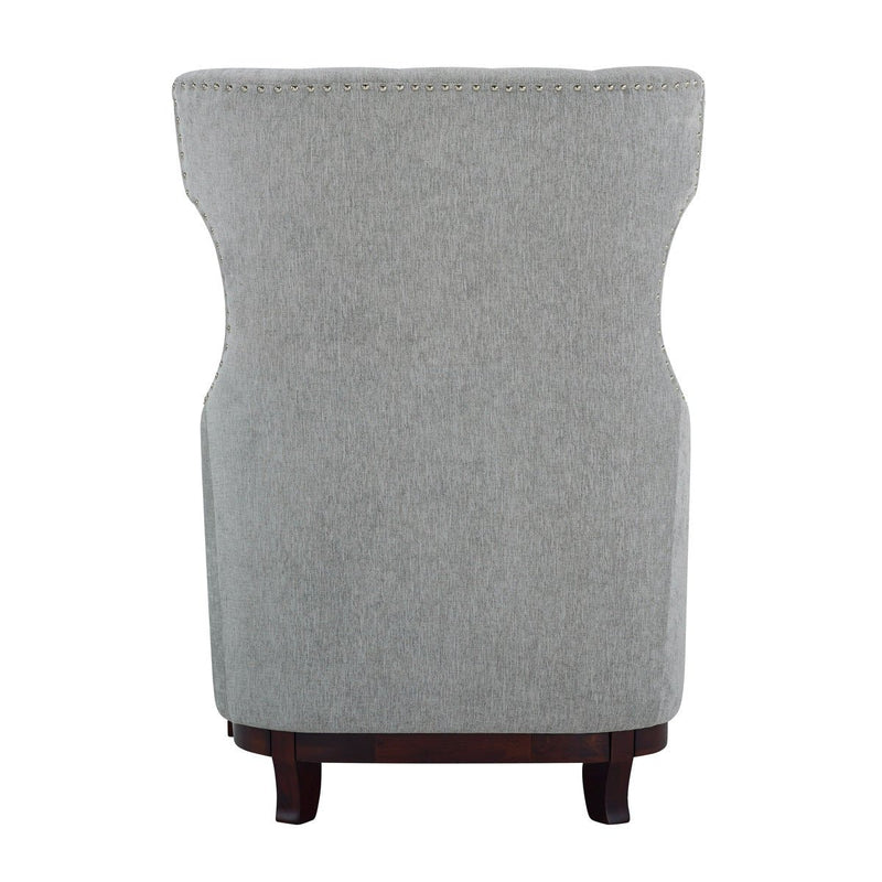 Adriano Collection Light Grey Accent Chair - MA-1217F5S