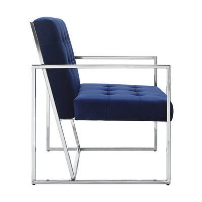 Delia Blue Accent Chair - MA-4405NV