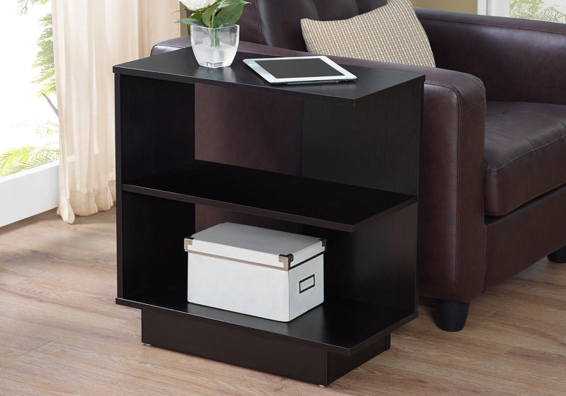 Accent Table - 24"H / Cappuccino - I 2084