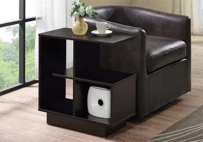 Accent Table - 24"H / Cappuccino - I 2094