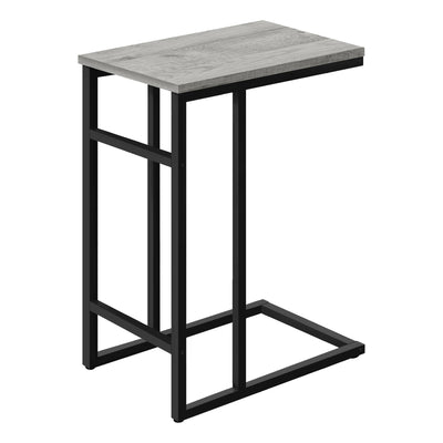 Accent Table - 24"H / Grey / Black Metal - I 2171