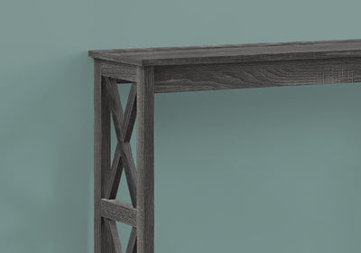 Accent Table - 48"L / Grey Hall Console - I 2792