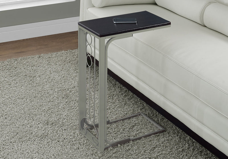 Accent Table - Cappuccino Top / Champagne Metal - I 3135