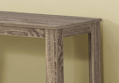 Accent Table - 44"L / Dark Taupe Hall Console - I 7915S