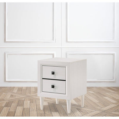 Foil White Night Stand - MA-4593WT
