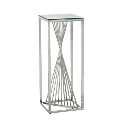 Prisma Glass Top Accent Table Large - MA-6872-02C