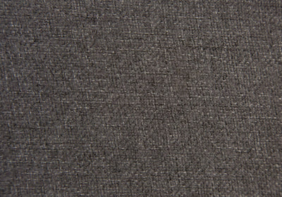 Barstool - 2Pcs / Swivel / White / Grey Fabric Seat - I 2377