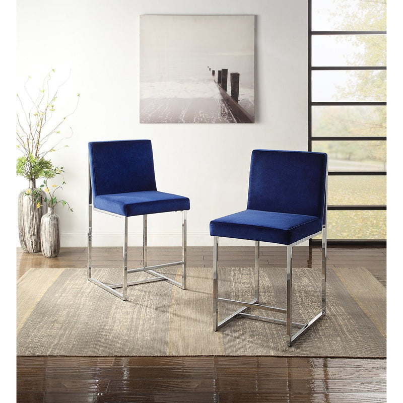 Amorra Blue Counter-Height Chair - MA-3657NV-24