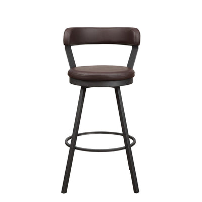 Appert Collection Swivel Pub Height Chair, Brown - MA-5566-29BR