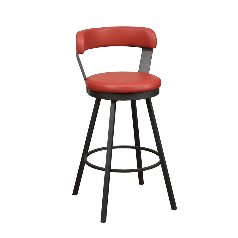 Appert Collection Swivel Pub Height Chair, Red - MA-5566-29RD