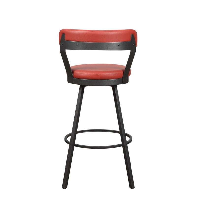 Appert Collection Swivel Pub Height Chair, Red - MA-5566-29RD