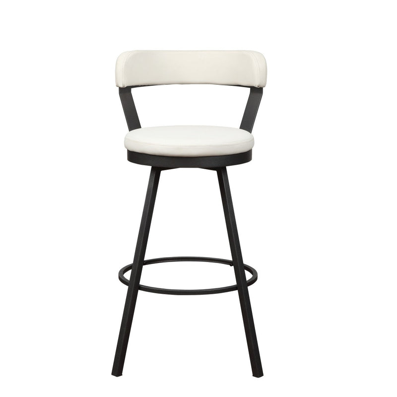 Appert Collection Swivel Pub Height Chair, White - MA-5566-29WT
