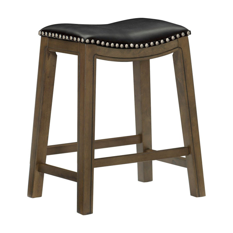 Black counter height stool