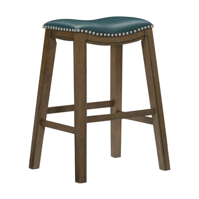 Green bar stool