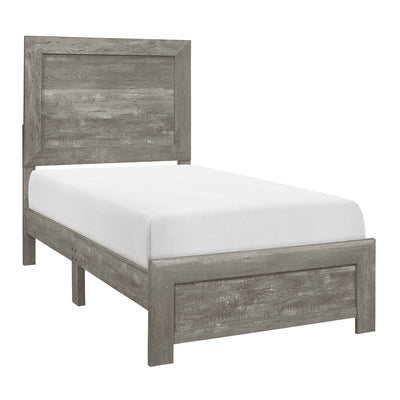 Corbin Grey Twin Bed in a Box - MA-1534GYT-1
