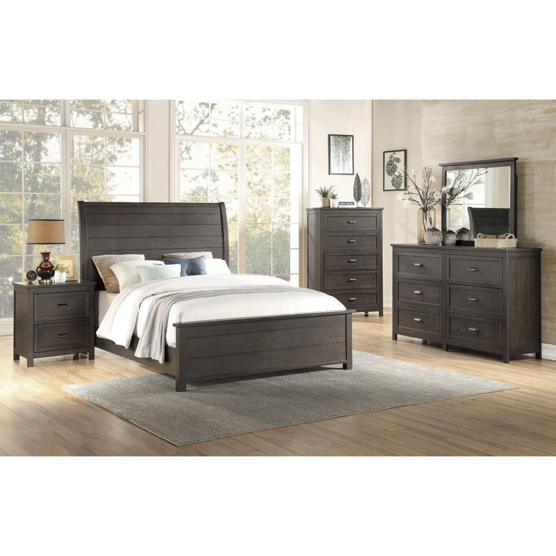 Hebron Collection King Sleigh Bed - MA-1923K