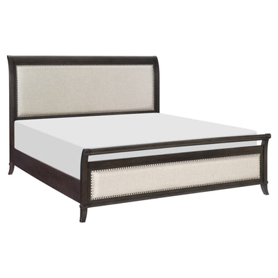 Hebron Upholstered Queen Bed - MA-1923NBQ