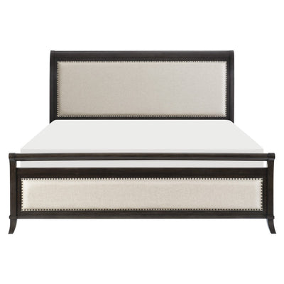 Hebron Upholstered Queen Bed - MA-1923NBQ