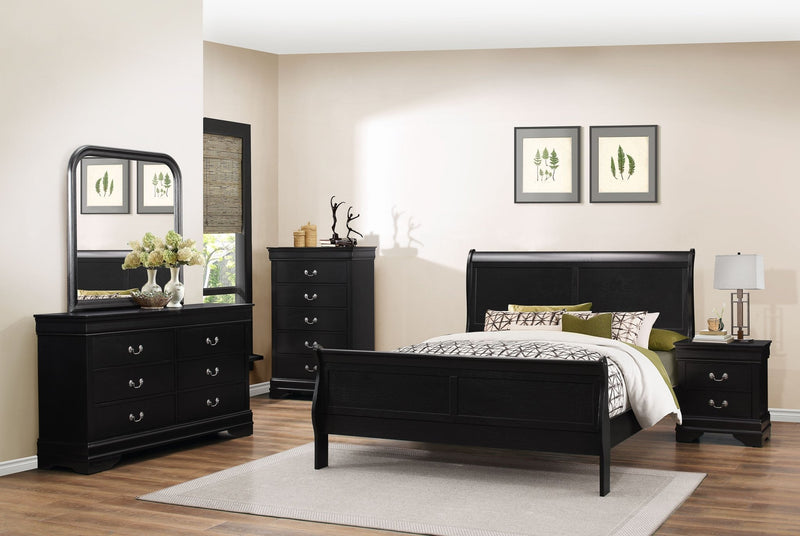 Beverly hills Bedroom Collection Bed - Bo-LP-Bl-S-Bed