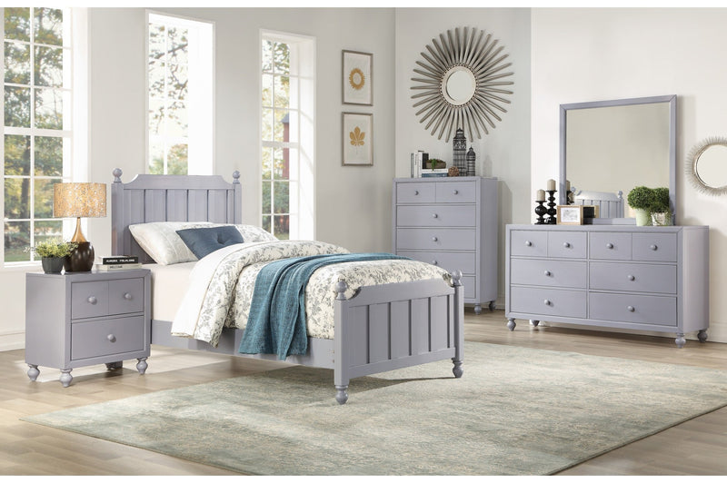 Wellsummer Grey Bedroom Collection - MA-1803-7PcsD