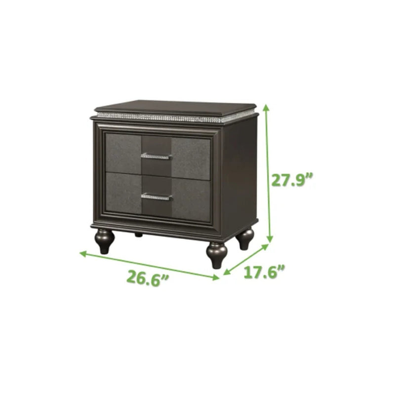 Ginger Collection Night Stand - ME-1141-NS