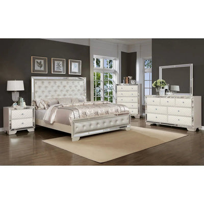 Madison Beige Collection Queen Bed - ME-1221BE-Q