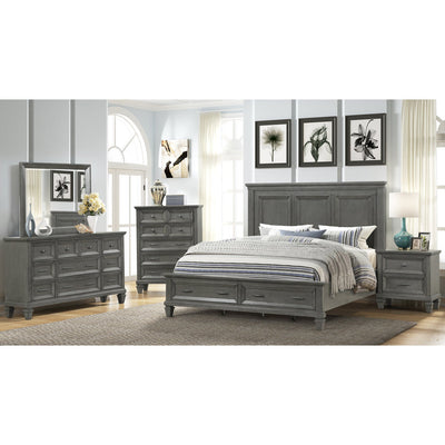 Hamilton Grey Bedroom Set - ME-1251G-5PCS-K