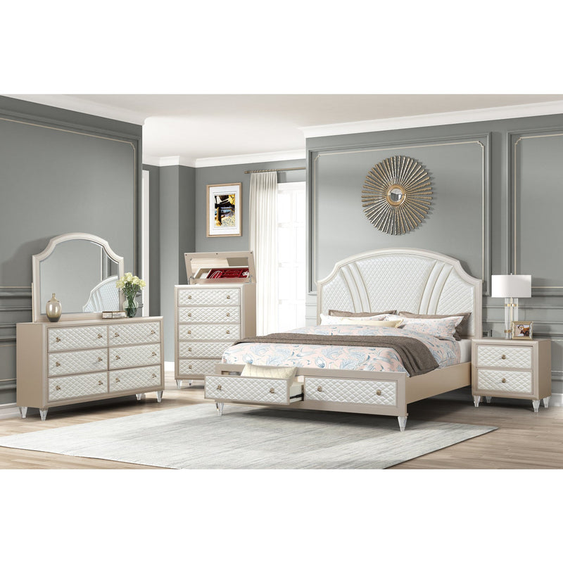 Tiffany Bedroom Set - ME-1311-5PCS-K