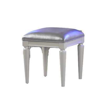 Milky White Vanity Set stool