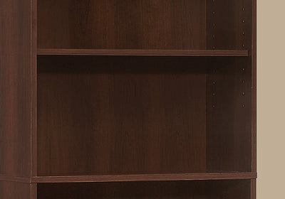 Bookcase - 72"H / Cherry With 5 Shelves - I 7466