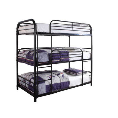 Triple/Triple Twin Size Metal Bunk Bed - IF-B-503 / MA-B1019