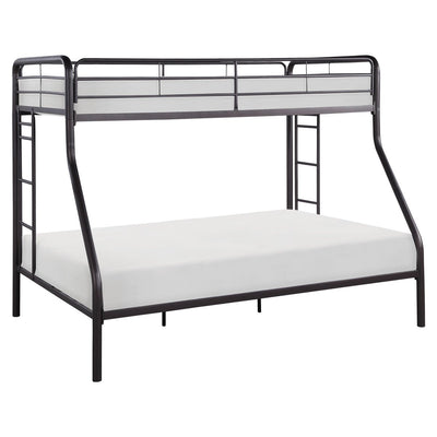 Twin/Full Bunk Bed Elegant Metal Bunkbed - MA-B2009DZTF-1
