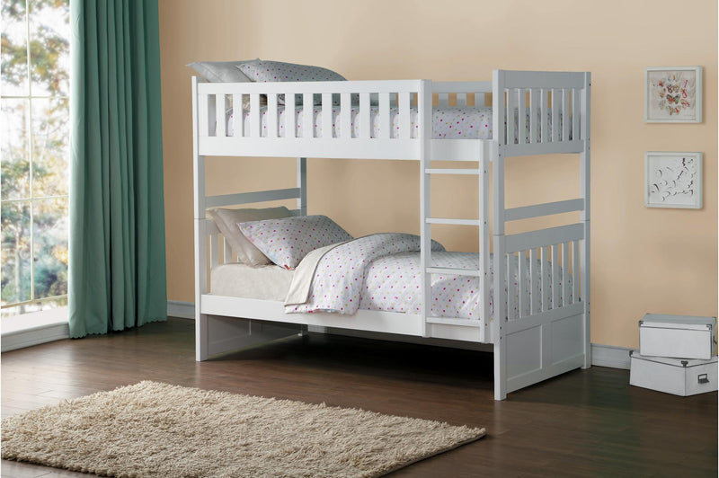 Single/Single Bunkbed with Chest and Night Stand Options - MA-B2053W