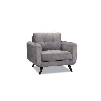 Morrison Collection Chair in Grey Fabric