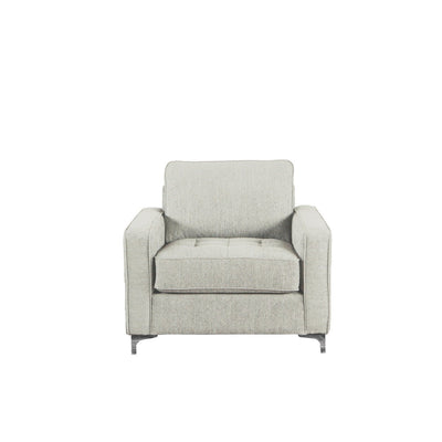 Hudson Platinum Chair - MA-9049PLT-1
