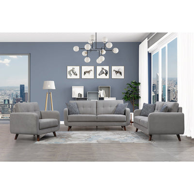 grey accent chair with sofa set
